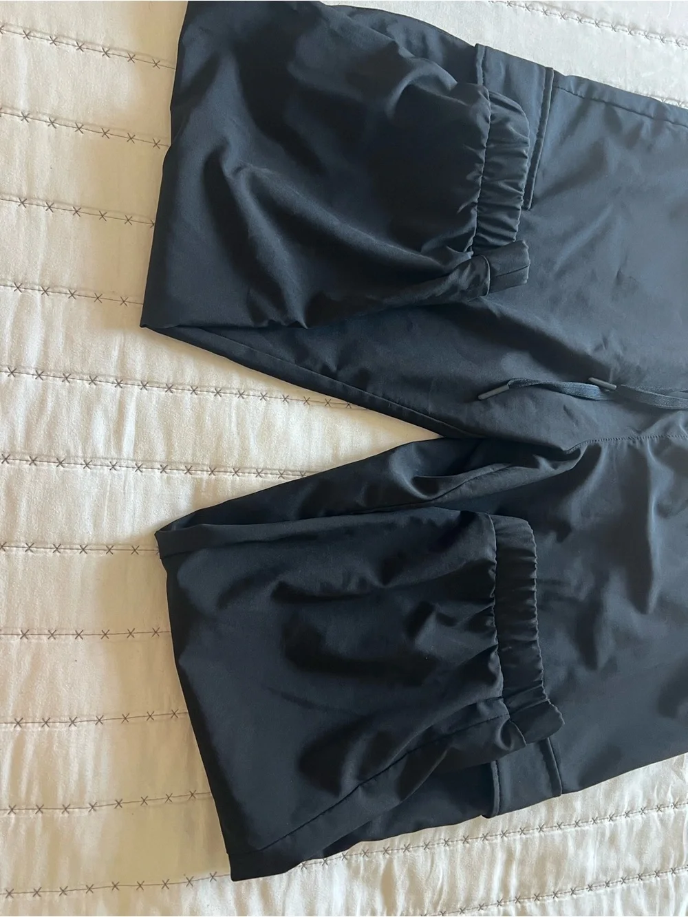 Kyodan Black Drawstring Jogger Pants